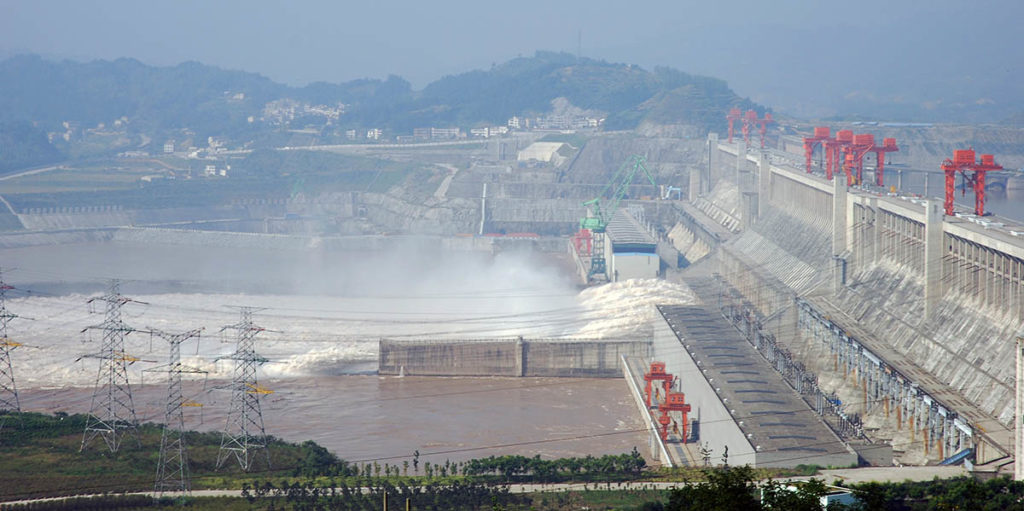 A világ legnagyobb vízerőműve Kínában