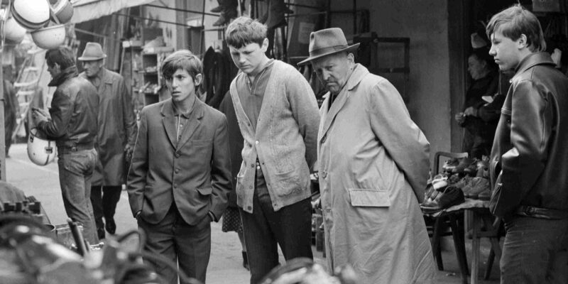 Használtcikk piac, az "Ecseri" 1972-ben. Kép forrása: Fortepan / ETH Zürich